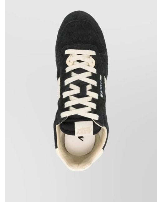 Autry Multicolor Suede Low-Top Sneakers for men