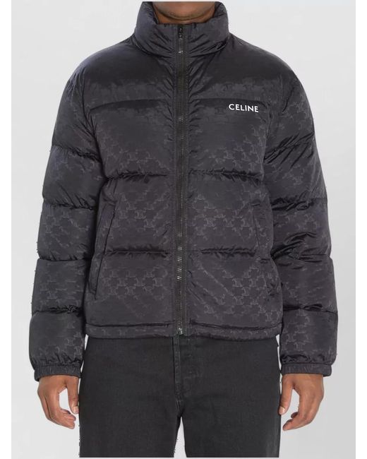Céline Gray Down Triomphe Puffer Jacket for men