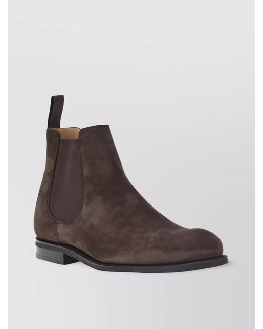 Church's Brown Suede Chelsea Ankle Boots for men