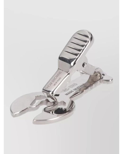 Thom Browne White Lobster Brooch Pin Finish Enamel for men