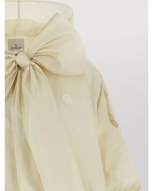 Moncler Natural Taffeta Cape