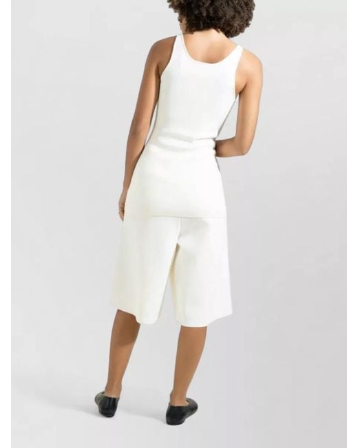 Totême Natural Knitted Tank Top