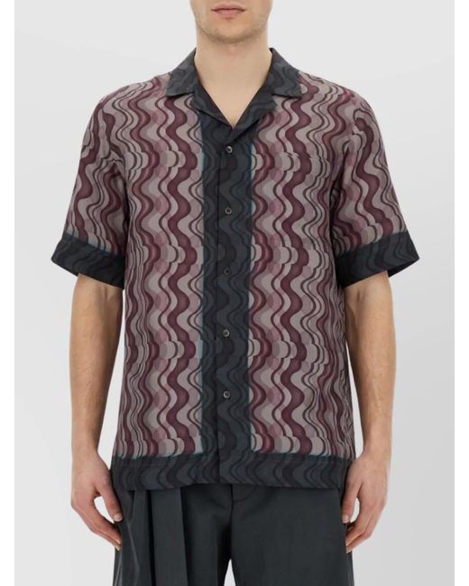 Dries Van Noten Multicolor Printed Shirt for men