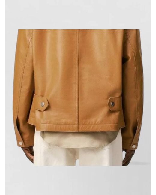 AMI Multicolor Hooded Coat Buttoned Back Detail Pockets for men