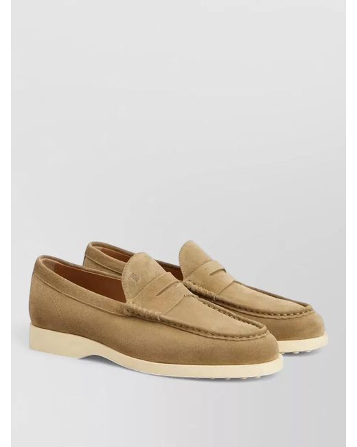 Tod's Multicolor Suede Loafers for men