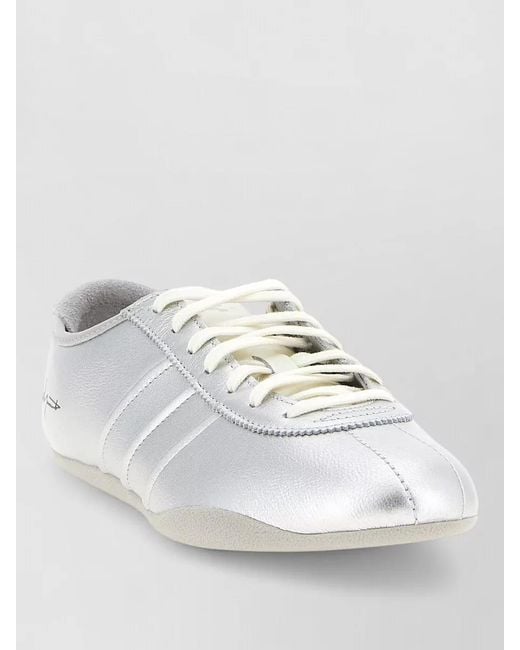 Y-3 White Tokyo Lace Up Low Top Sneakers Metallic for men