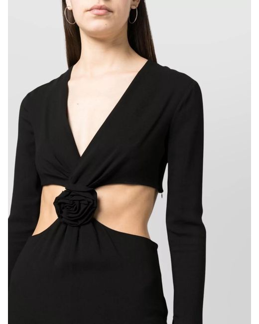 Blumarine Black Mini Dress