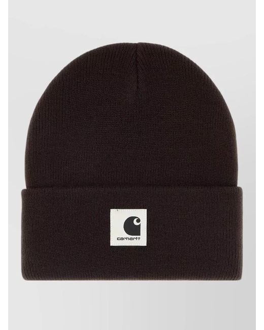 Carhartt Black Ribbed Beanie for men