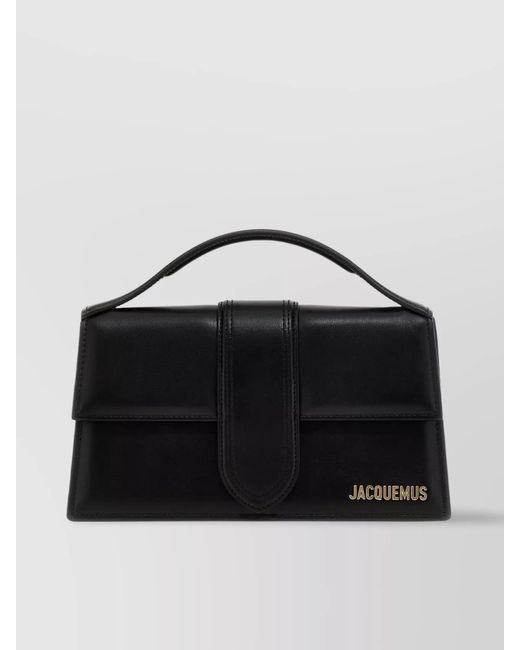 Jacquemus Black Le Grand Bambino Leather Shoulder Bag