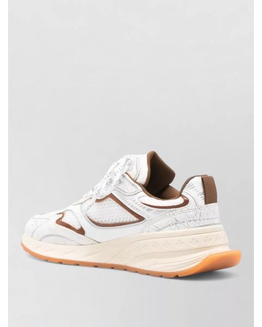 DSquared² White Leather Low-Top Sneakers for men