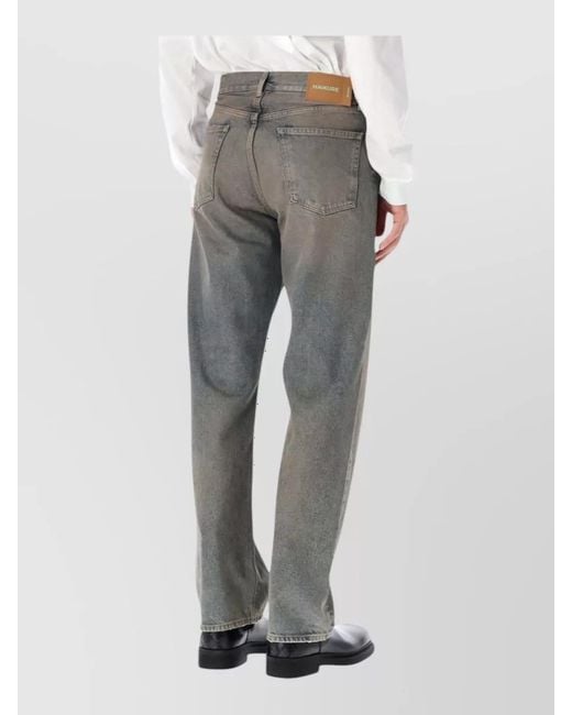 Haikure Gray Denim Jeans Achille for men