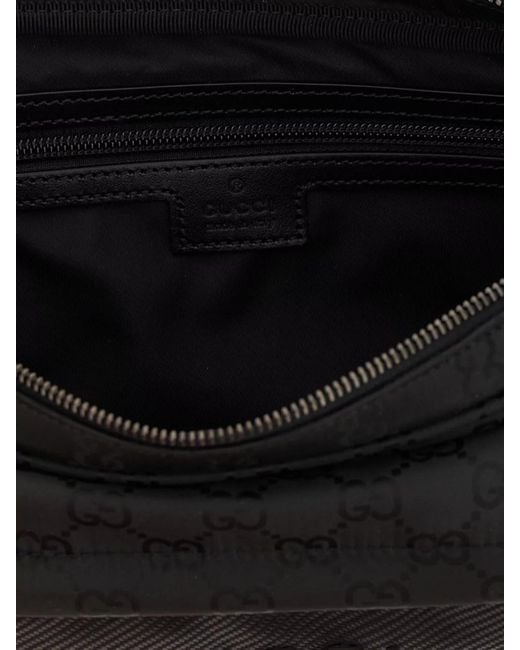 Gucci Black Nexus Large Messenger Bag for men
