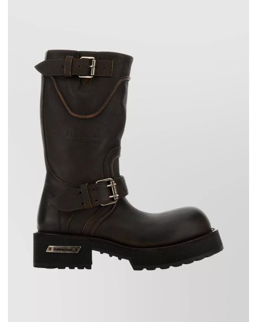Bottes Buffalo Venom Mid Pour Femme - Look Moderne, Confort Vegan - Marron Tendance 2025 - 8