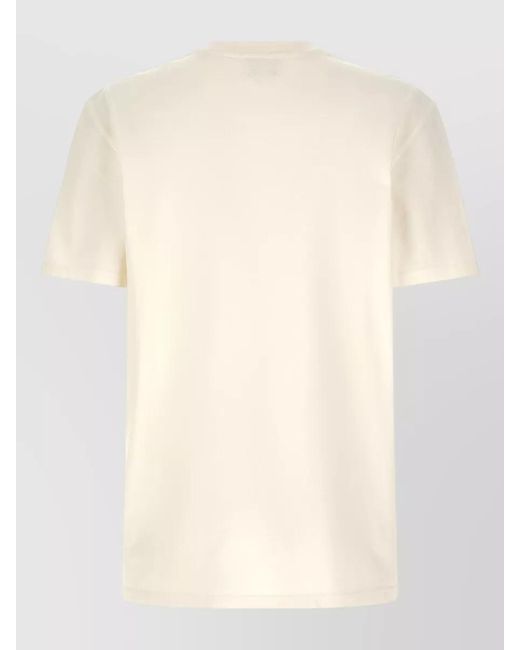 Isabel Marant Natural Cotton Hugo T-Shirt for men