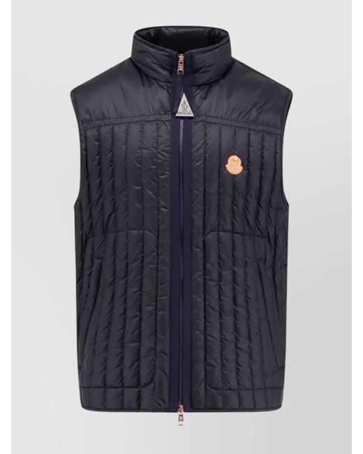 Moncler Genius Blue Tangerine Gilga Farm Designed Sleeveless Jacket for men