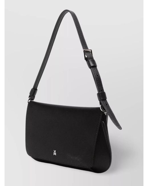 AMINA MUADDI Black Ami Mini Leather Shoulder Bag