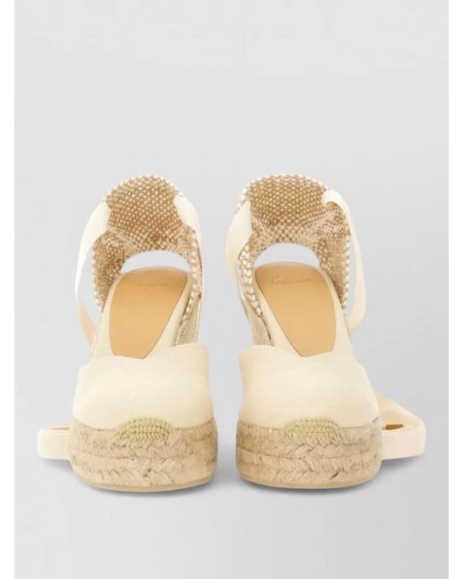 Castaner Natural Organic Cotton Espadrille Sandals