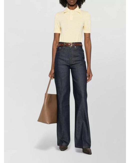 A.P.C. Natural Cotton Short-Sleeve Polo Shirt