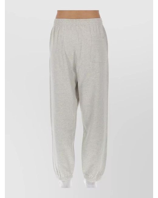 Drole de Monsieur Gray Cotton Track Pants for men