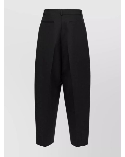 Valentino Garavani Black Tapered Trousers for men