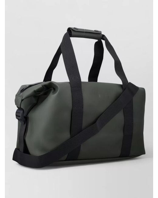 Rains Black Hilo Weekend Tote Bag Small