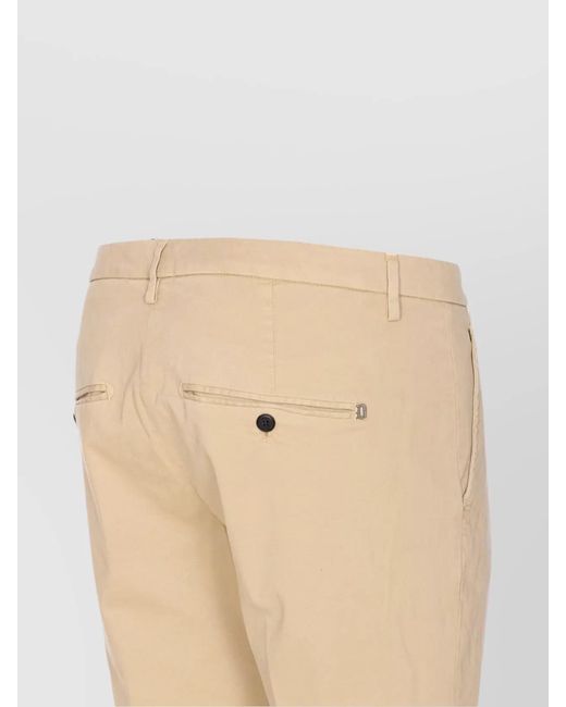 Dondup Natural Slim-Fit Straight-Leg Trousers for men
