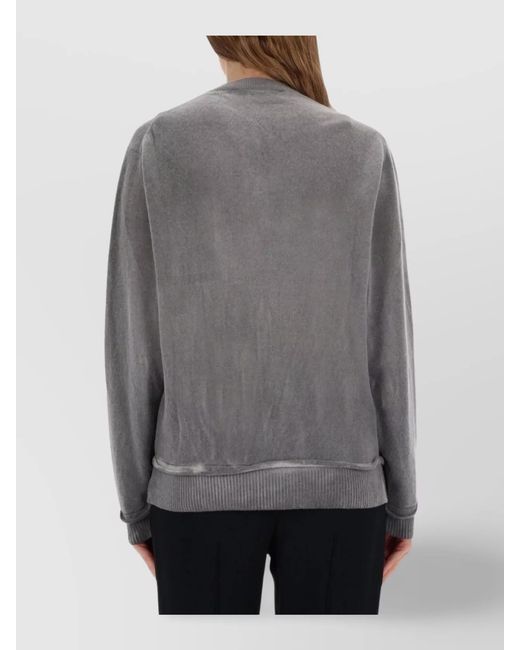 Our Legacy Gray Wool Cardigan