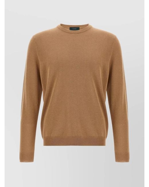 Zanone Natural Cotton Jumper for men