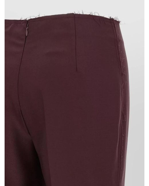 Gianluca Capannolo Purple Lea Slim-Fit Trousers