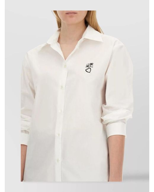 Moschino White Cotton Shirt