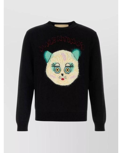 Valentino Garavani Black Sweater for men