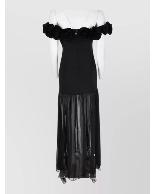 ROTATE BIRGER CHRISTENSEN Black Maxi Dress