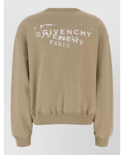 Givenchy Natural Cotton Sweatshirt