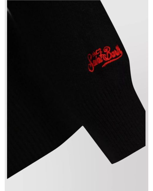 Mc2 Saint Barth Blue Cashmere Wool Jumper for men