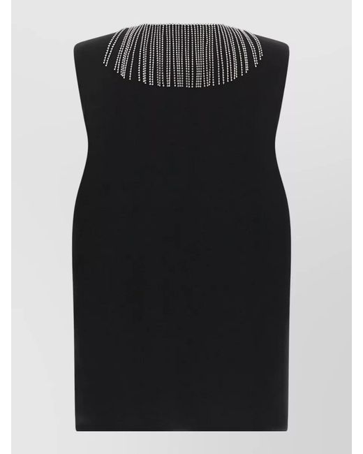 Sportmax Black Mini Dress