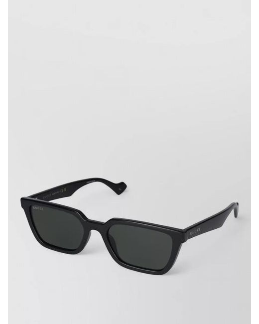 Gucci Black Sunglasses Gg1539S 001 Rectangular Frame for men