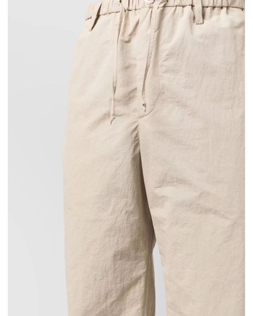 Nanushka Natural Regular-Fit Straight-Leg Trousers for men