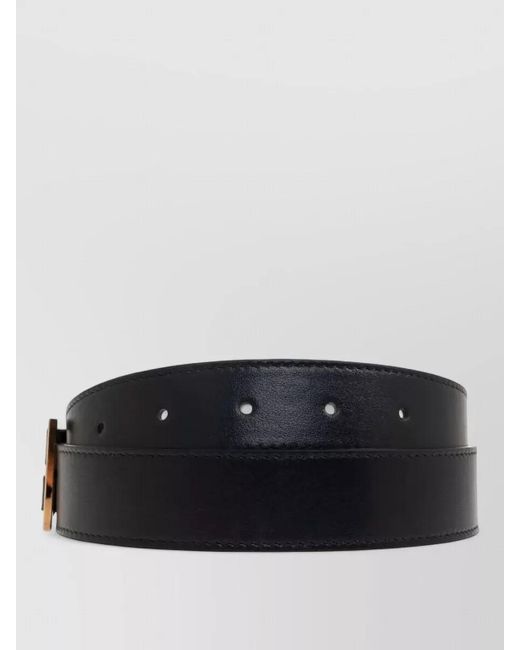 Versace White Calf Leather Belt