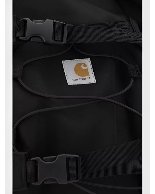 Carhartt Black Recycled Polyester Backpack for men