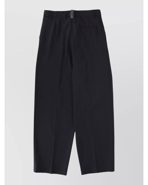 Fabiana Filippi Blue Tailored Trousers