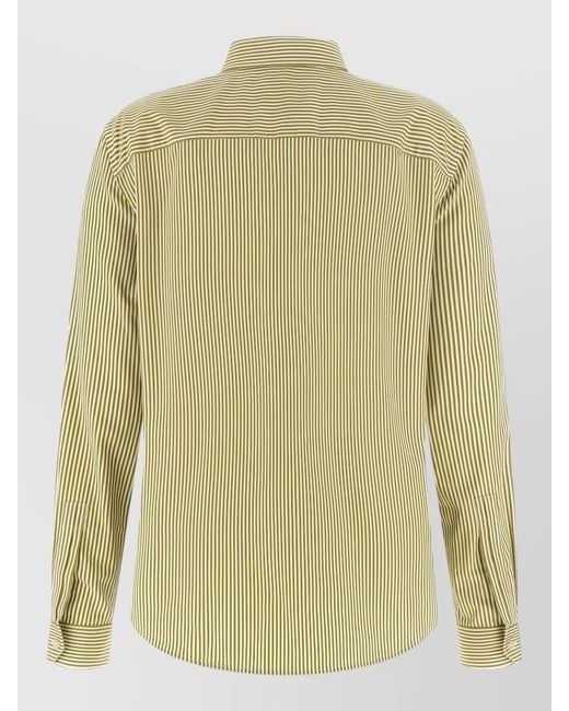 Saint Laurent Green Shirts