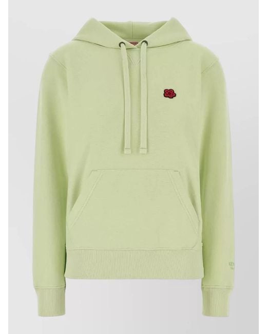 KENZO Green Cotton Hoodie