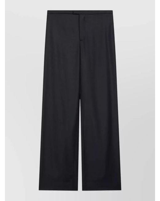 Gucci Blue Wide-Leg Trousers