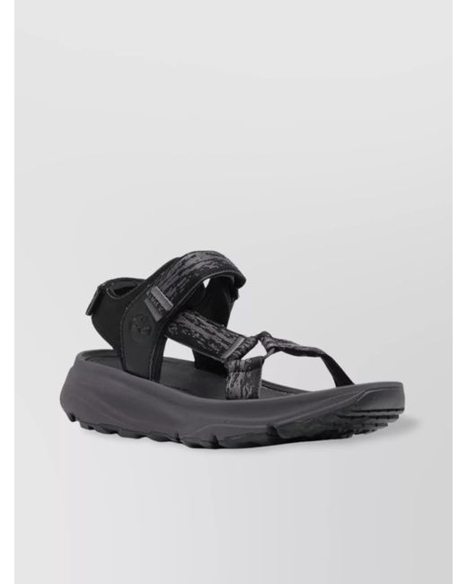 Timberland Black Sandal Backstrap Motion Dune