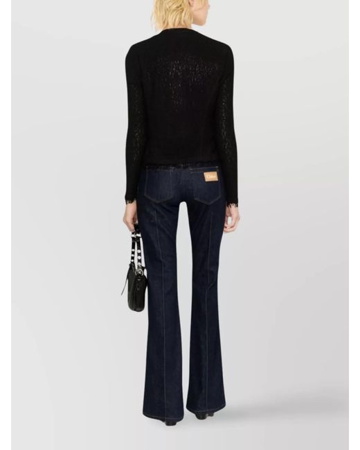 IRO Black Shawani Cotton Blend Jacket