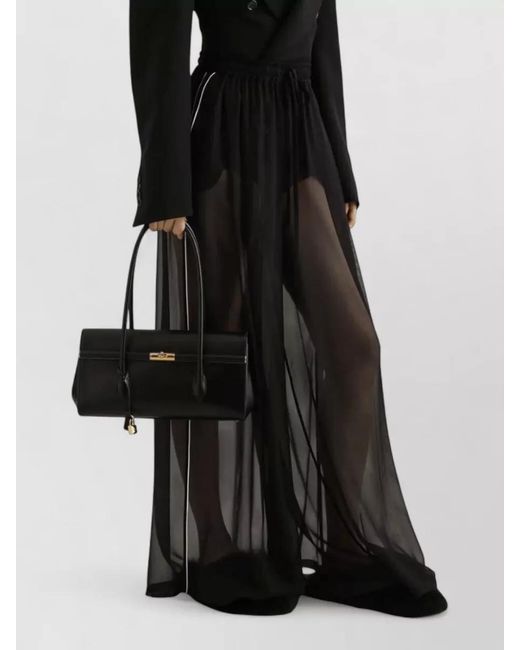Dolce & Gabbana Black Marlene Medium Leather Shoulder Bag