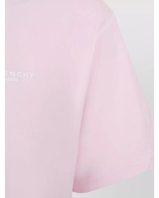 Givenchy Pink Short Sleeve T-Shirt for men