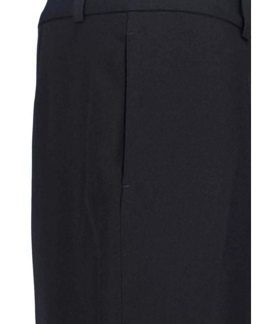 Our Legacy Blue Virgin Wool Straight-Leg Tailored Trousers