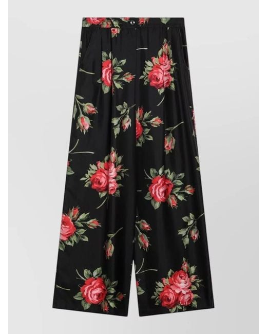 Dolce & Gabbana Multicolor Wide Trousers