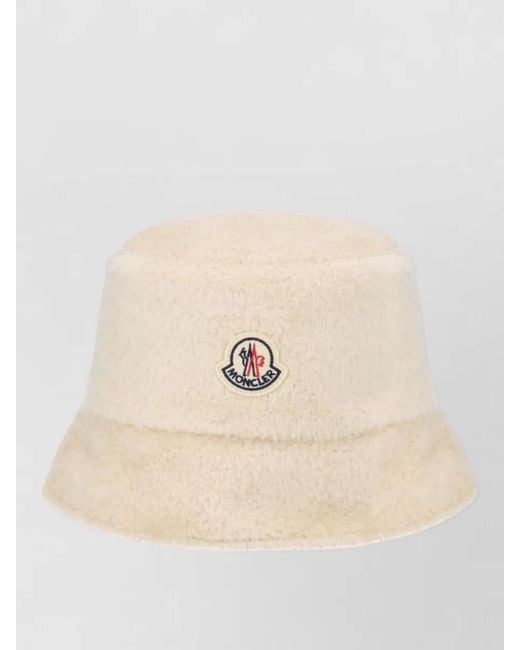 Moncler Natural Teddy Bucket Hat